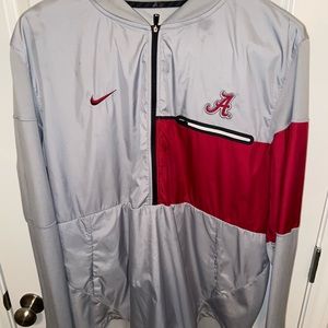 Alabama windbreaker with playoff patch